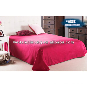 polyester/cotton 50/50 40*40 110*85 dyed bedsheet fabric